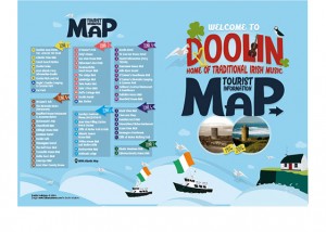 Diseño de mapa para folleto