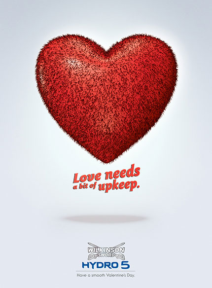 Publicidad gráfica San Valentín