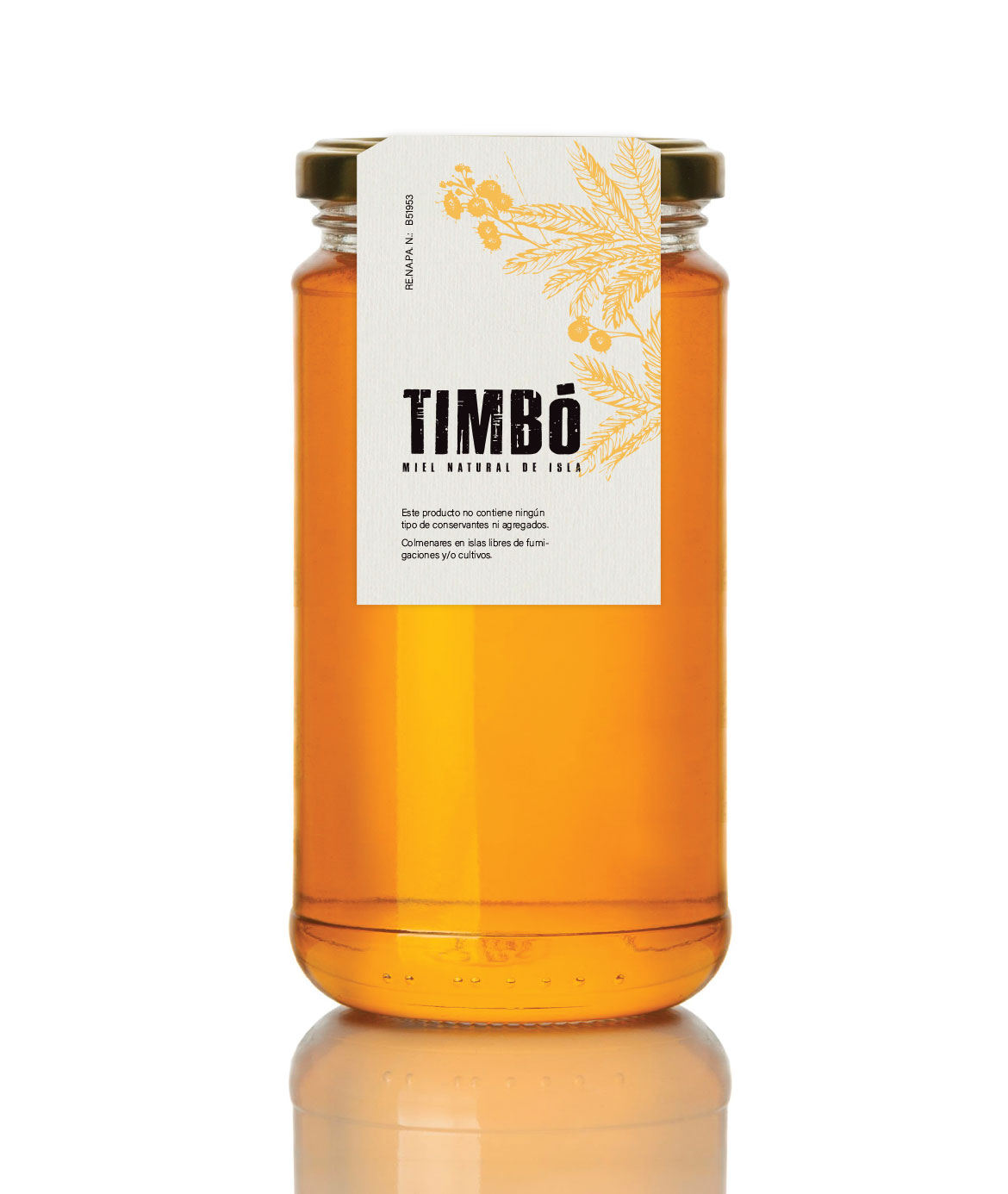 Diseño de identidad miel