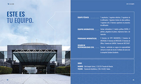 brochure-presentacion-tecnica Diseño de folleto corporativo