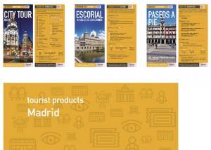 Desarrollo de imagen corporativa para Tourist Products Madrid