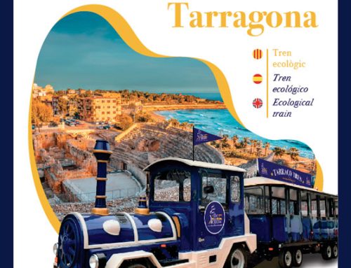 Diseño de folleto para tren turístico