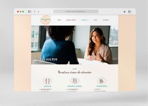 Diseño web para gabinete psicológico
