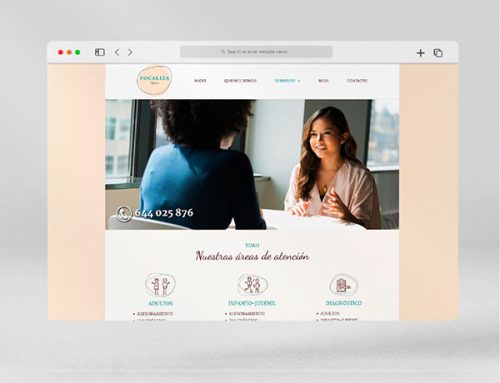 Diseño web para centro de tratamiento