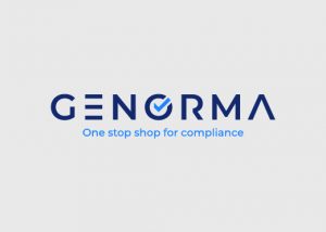 Diseño de logotipo para empresa de normativas europeas